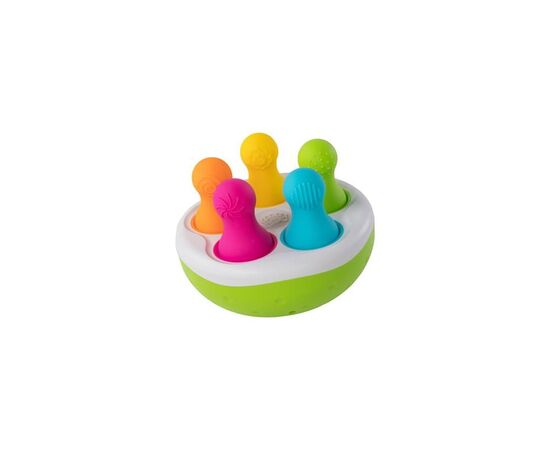 Развивающая игрушка Fat Brain Toys Сортер-балансир Неваляшки Spinny Pins (F248ML), изображение 4 Развивающая игрушка Fat Brain Toys Сортер-балансир Неваляшки Spinny Pins (F248ML), изображение 4