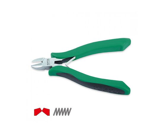 Кусачки Toptul бокові 5" (DECD2205)