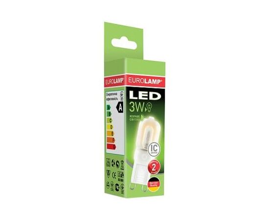 Лампочка Eurolamp G9 (LED-G9-0340(220)), изображение 2 Лампочка Eurolamp G9 (LED-G9-0340(220)), изображение 2