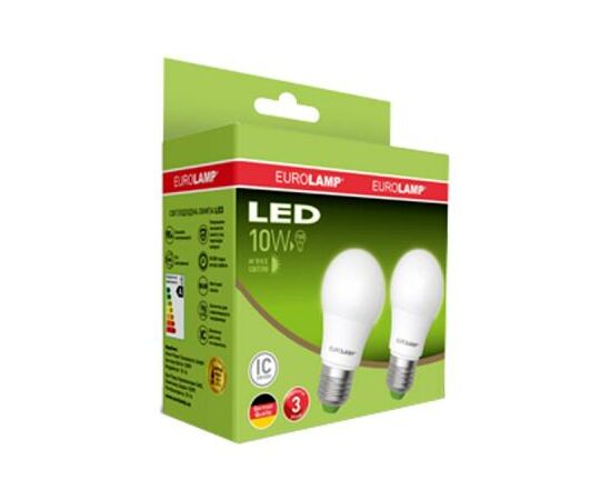 Лампочка Eurolamp E27 (MLP-LED-A60-10274(E)), изображение 2 Лампочка Eurolamp E27 (MLP-LED-A60-10274(E)), изображение 2