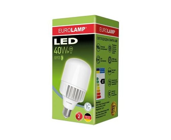 Лампочка Eurolamp E40 (LED-HP-40406), изображение 2 Лампочка Eurolamp E40 (LED-HP-40406), изображение 2