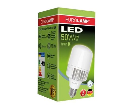 Лампочка Eurolamp E40 (LED-HP-50406), изображение 2 Лампочка Eurolamp E40 (LED-HP-50406), изображение 2