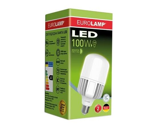 Лампочка Eurolamp E40 (LED-HP-100406), изображение 2 Лампочка Eurolamp E40 (LED-HP-100406), изображение 2
