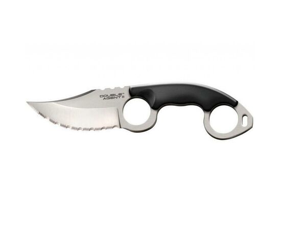 Ніж Cold Steel Double Agent II, cеррейтор, блистер (39FNSZ)