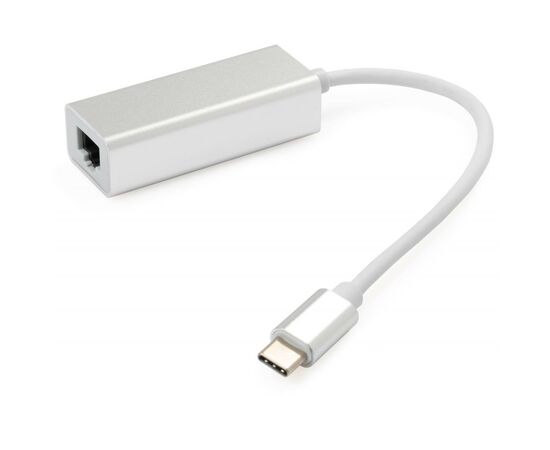 Перехідник Type-C to Gigabit LAN aluminium Vinga (VCPATC2GBLNS), зображення 2 Перехідник Type-C to Gigabit LAN aluminium Vinga (VCPATC2GBLNS), зображення 2