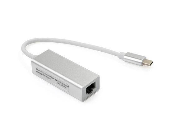 Перехідник Type-C to Gigabit LAN aluminium Vinga (VCPATC2GBLNS), зображення 3 Перехідник Type-C to Gigabit LAN aluminium Vinga (VCPATC2GBLNS), зображення 3