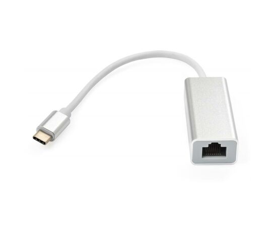 Переходник Type-C to Gigabit LAN aluminium Vinga (VCPATC2GBLNS)