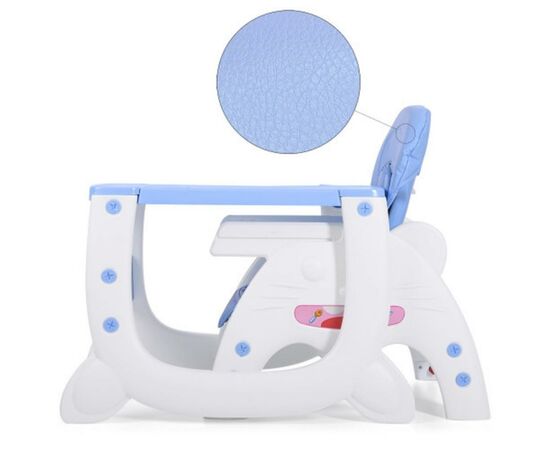 Стульчик для кормления Bambi 2 в 1 blue (M 3612-12 blue), изображение 3 Стульчик для кормления Bambi 2 в 1 blue (M 3612-12 blue), изображение 3