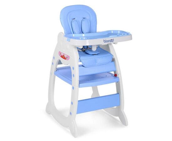 Стілець для годування Bambi 2 в 1 blue (M 3612-12 blue)