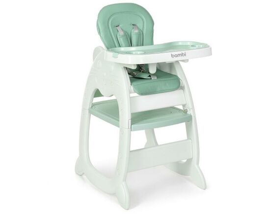 Стульчик для кормления Bambi 2 в 1 green (M 3612-5 green)