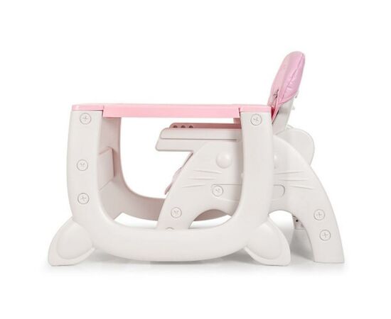 Стульчик для кормления Bambi 2 в 1 pink (M 3612-8 pink), изображение 3 Стульчик для кормления Bambi 2 в 1 pink (M 3612-8 pink), изображение 3