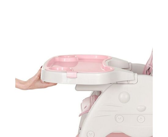 Стульчик для кормления Bambi 2 в 1 pink (M 3612-8 pink), изображение 5 Стульчик для кормления Bambi 2 в 1 pink (M 3612-8 pink), изображение 5