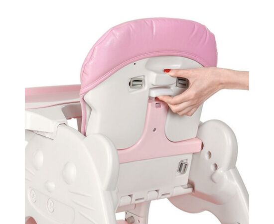 Стульчик для кормления Bambi 2 в 1 pink (M 3612-8 pink), изображение 6 Стульчик для кормления Bambi 2 в 1 pink (M 3612-8 pink), изображение 6