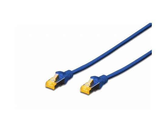Патч-корд 3м CAT 6a S-FTP, AWG 26/7, Cu, PVC, blue Digitus (DK-1644-A-030/B)