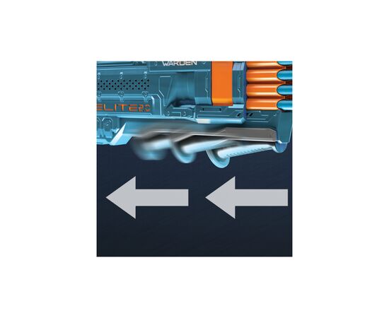 Игрушечное оружие Hasbro Nerf Elite 2.0 Варден (E9959), изображение 6 Игрушечное оружие Hasbro Nerf Elite 2.0 Варден (E9959), изображение 6