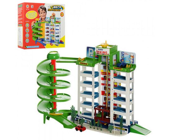 Игровой набор Bambi гараж (922), изображение 2