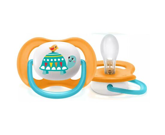 Пустышка Philips AVENT Ultra Air Animal для мальчиков 6-18 мес (SCF080/07), изображение 3