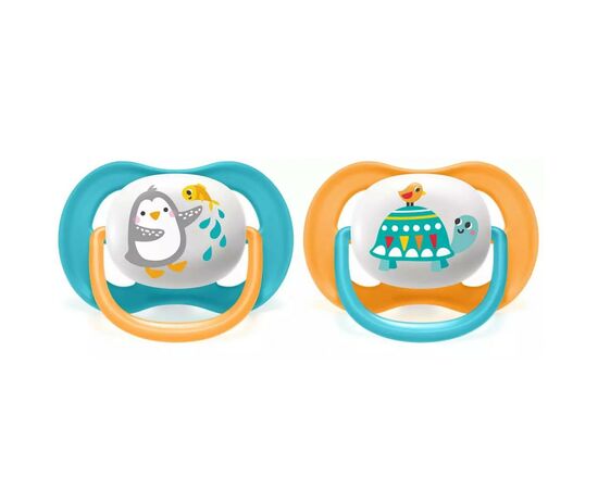 Пустушка Philips AVENT Ultra Air Animal для хлопчиків 6-18 міс (SCF080/07)
