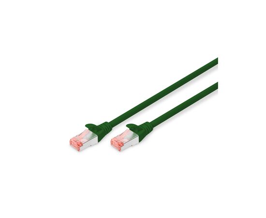 Патч-корд 5м, CAT 6 S-FTP, AWG 27/7, LSZH, green Digitus (DK-1644-050/G)