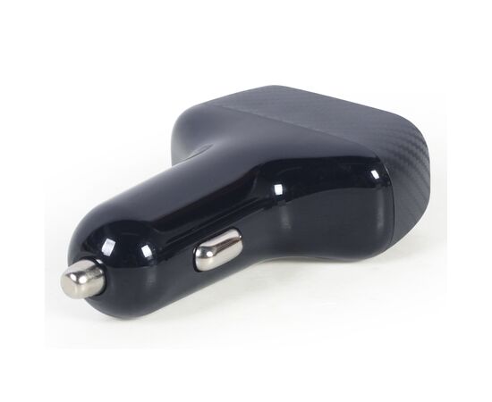 Зарядное устройство Gembird 2 port 36W QC3.0 (TA-U2QC3-CAR-01), изображение 3 Зарядное устройство Gembird 2 port 36W QC3.0 (TA-U2QC3-CAR-01), изображение 3