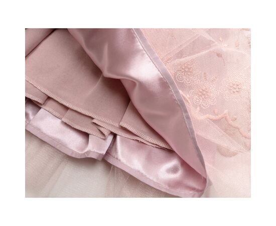 Плаття Tivido святкове з прикрасою (2135-92G-pink), зображення 5 Плаття Tivido святкове з прикрасою (2135-92G-pink), зображення 5