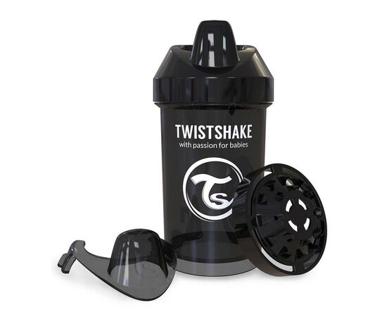 Поильник-непроливайка Twistshake 300 мл 78067 черная (24900), изображение 2 Поильник-непроливайка Twistshake 300 мл 78067 черная (24900), изображение 2