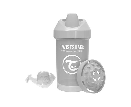 Поильник-непроливайка Twistshake 300 мл 78278 серая (69891), изображение 2 Поильник-непроливайка Twistshake 300 мл 78278 серая (69891), изображение 2