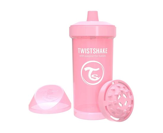 Поильник-непроливайка Twistshake 360 мл 78279 светло-розовая (69893), изображение 2 Поильник-непроливайка Twistshake 360 мл 78279 светло-розовая (69893), изображение 2