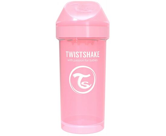 Поильник-непроливайка Twistshake 360 мл 78279 светло-розовая (69893)