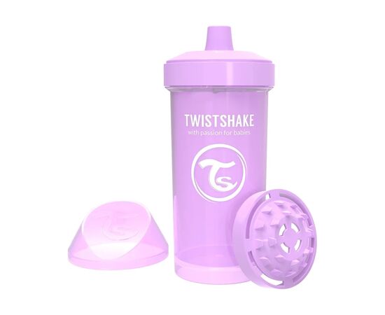 Поильник-непроливайка Twistshake 360 мл 78282 лавандовая (69896), изображение 2 Поильник-непроливайка Twistshake 360 мл 78282 лавандовая (69896), изображение 2