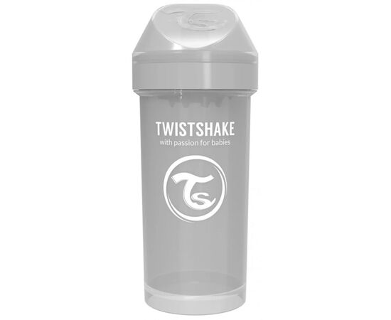 Поильник-непроливайка Twistshake 360 мл 78284 серая (69898)