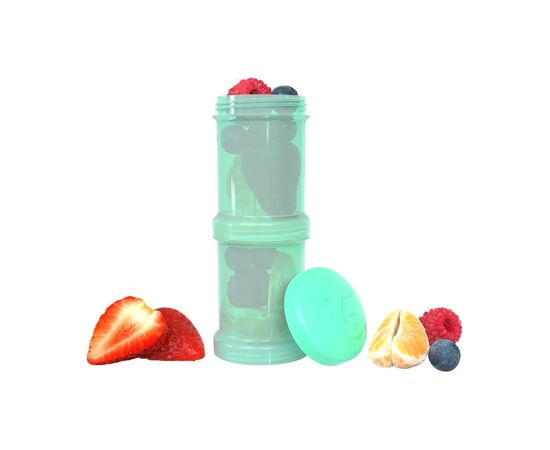 Контейнер для хранения продуктов Twistshake 2шт 100мл, 78305 мятная (69851), изображение 2 Контейнер для хранения продуктов Twistshake 2шт 100мл, 78305 мятная (69851), изображение 2