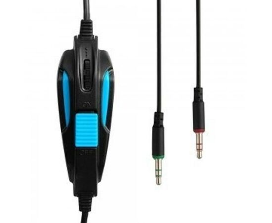 Навушники Sades Gpower Black/Blue (SA708-B-BL), зображення 5 Навушники Sades Gpower Black/Blue (SA708-B-BL), зображення 5