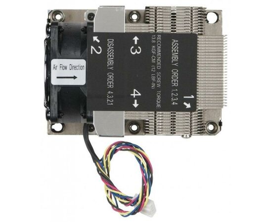 Кулер для процессора Supermicro SNK-P0068APS4/LGA3647/2U Active/Narrow ILM (SNK-P0068APS4), изображение 3 Кулер для процессора Supermicro SNK-P0068APS4/LGA3647/2U Active/Narrow ILM (SNK-P0068APS4), изображение 3