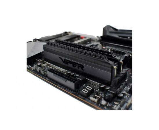 Модуль памяти для компьютера DDR4 16GB (2x8GB) 3000 MHz Viper Blackout Patriot (PVB416G300C6K), изображение 3 Модуль памяти для компьютера DDR4 16GB (2x8GB) 3000 MHz Viper Blackout Patriot (PVB416G300C6K), изображение 3