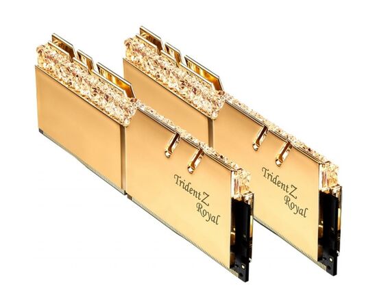 Модуль памяти для компьютера DDR4 32GB (2x16GB) 3200 MHz Trident Z Royal G.Skill (F4-3200C16D-32GTRG), изображение 3 Модуль памяти для компьютера DDR4 32GB (2x16GB) 3200 MHz Trident Z Royal G.Skill (F4-3200C16D-32GTRG), изображение 3