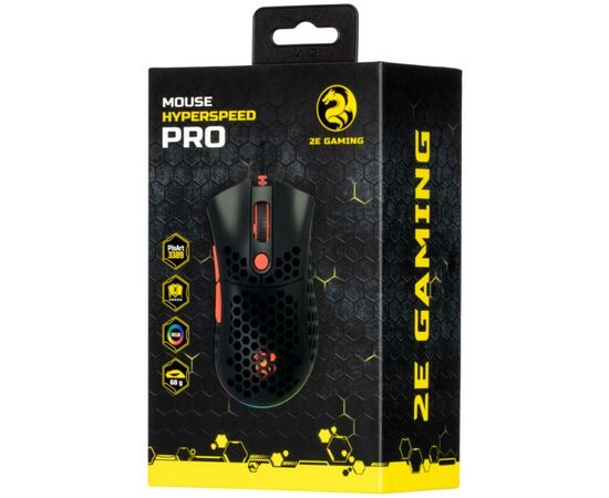 Мышка 2E HyperSpeed Pro RGB Black (2E-MGHSPR-BK), изображение 6 Мышка 2E HyperSpeed Pro RGB Black (2E-MGHSPR-BK), изображение 6