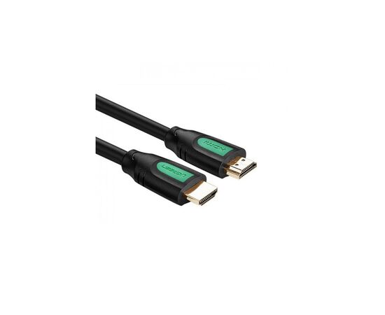 Кабель мультимедійний HDMI to HDMI 1.0m HD101 Round (Yellow/Black) Ugreen (10115)