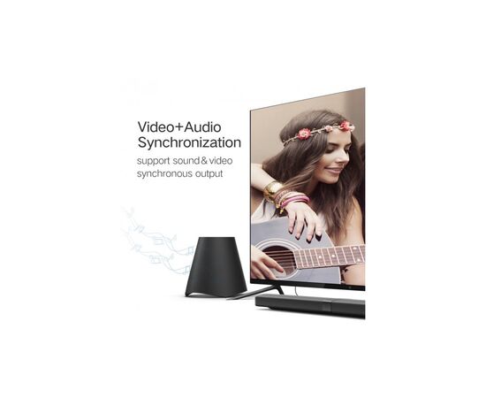 Кабель мультимедийный HDMI to HDMI 3.0m HD101 Round (Yellow/Black) Ugreen (10130), изображение 7 Кабель мультимедийный HDMI to HDMI 3.0m HD101 Round (Yellow/Black) Ugreen (10130), изображение 7