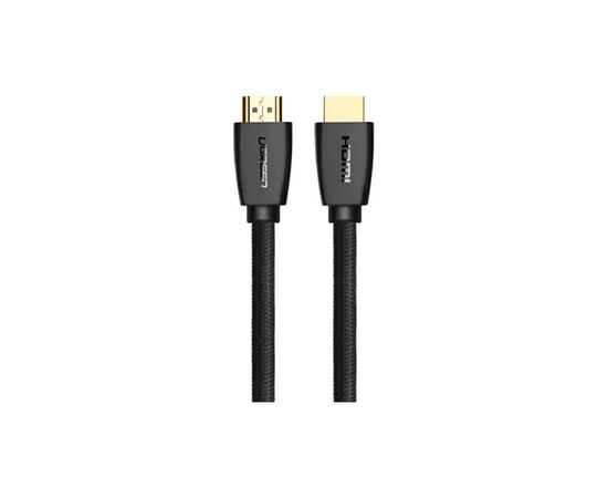 Кабель мультимедійний HDMI to HDMI 1.0m HD118 Nylon Braid (Black) Ugreen (40408)