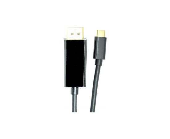 Кабель мультимедийный USB Type-C 3.1 Thunderbolt 3 (M) to DisplayPort (M) 1.8m 4K PowerPlant (CA911844), изображение 2 Кабель мультимедийный USB Type-C 3.1 Thunderbolt 3 (M) to DisplayPort (M) 1.8m 4K PowerPlant (CA911844), изображение 2