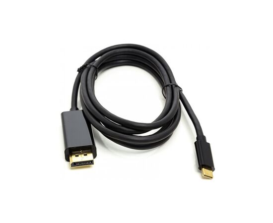 Кабель мультимедийный USB Type-C 3.1 Thunderbolt 3 (M) to DisplayPort (M) 1.8m 4K PowerPlant (CA911844)