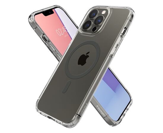Чехол для моб. телефона Spigen Spigen Apple Iphone 13 Pro Max Crystal Hybrid Mag Safe, Grap (ACS03244), изображение 10