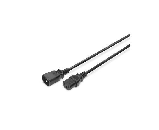 Кабель питания C13 to C14 1.2m Digitus (AK-440201-012-S), изображение 3 Кабель питания C13 to C14 1.2m Digitus (AK-440201-012-S), изображение 3