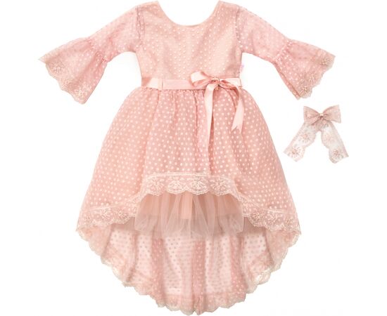 Плаття Tivido святкове з прикрасою (1866-110G-pink)