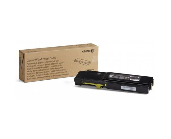 Тонер-картридж Xerox WC6655 Yellow (7.5K) (106R02754)