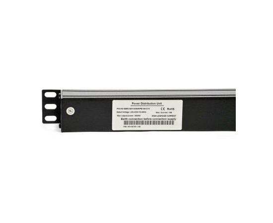 Силовой блок Kingda 19" 1U 9xSchuko, С14, без кабеля (KD-GER(16)N1009WKPB19A-C14), изображение 3 Силовой блок Kingda 19" 1U 9xSchuko, С14, без кабеля (KD-GER(16)N1009WKPB19A-C14), изображение 3