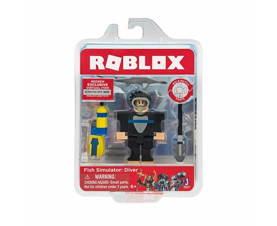 Фігурка для геймерів Jazwares Roblox Core Figures Fish Simulator: Diver W5 (ROB0191), зображення 2 Фігурка для геймерів Jazwares Roblox Core Figures Fish Simulator: Diver W5 (ROB0191), зображення 2