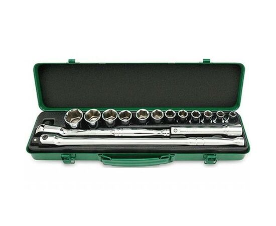 Набор инструментов Toptul автомобільний 1/2" 15од. (6-гр.) (GCAD1508)