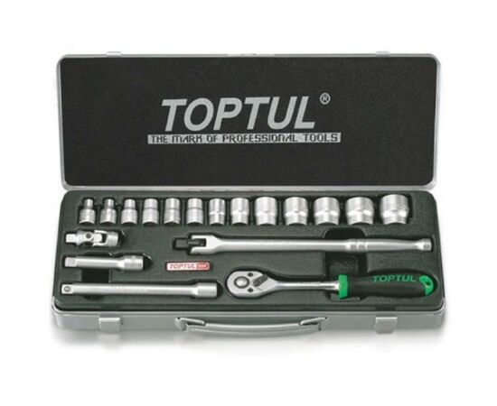 Набор инструментов Toptul 3/8" 18од. (GCAD1806)